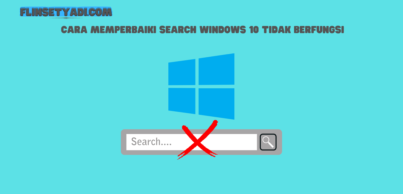 memperbaiki search windows 10