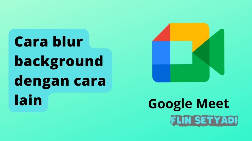 Cara blur background dengan cara lain