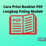 Cara Print Booklet PDF Lengkap Paling Mudah