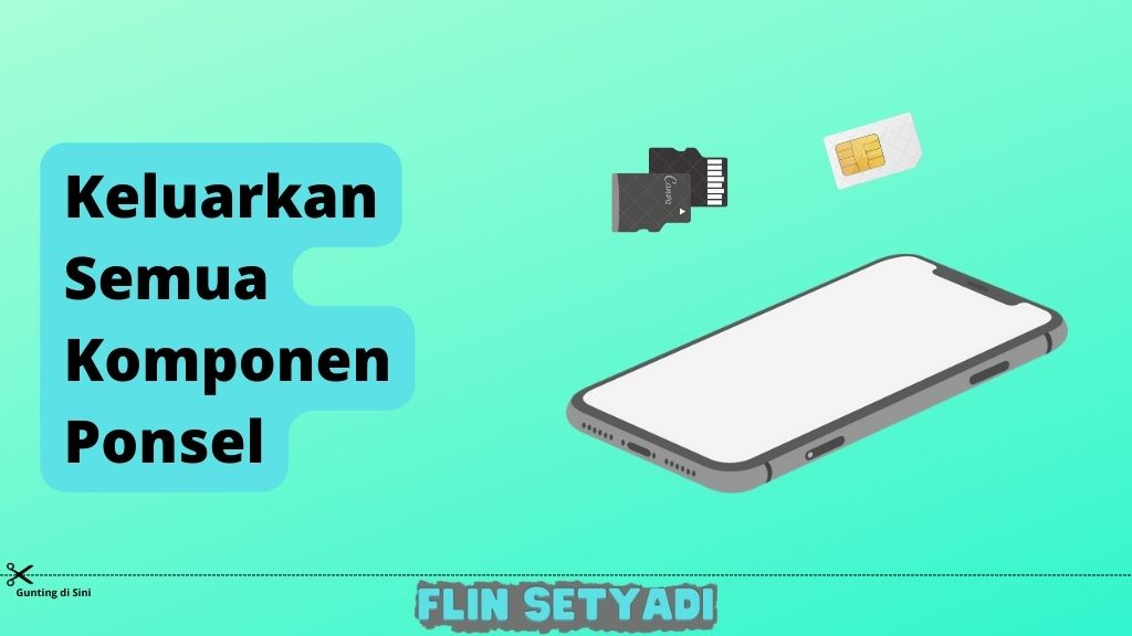 Mengatasi HP Kemasukan Air Keluarkan Semua Komponen Ponsel