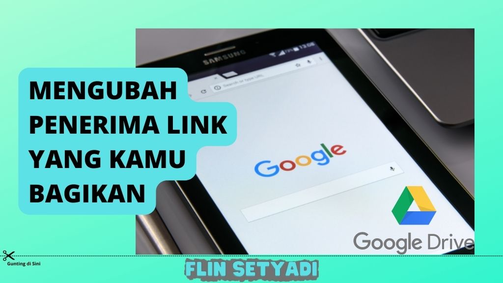 Mengubah Penerima Link yang kamu bagikan