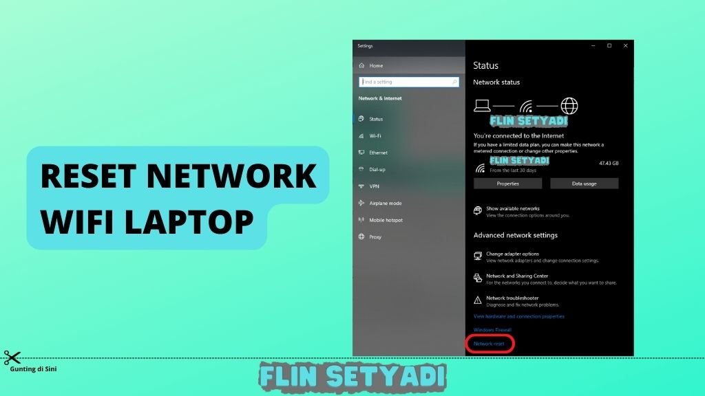 Reset Network WiFi Laptop