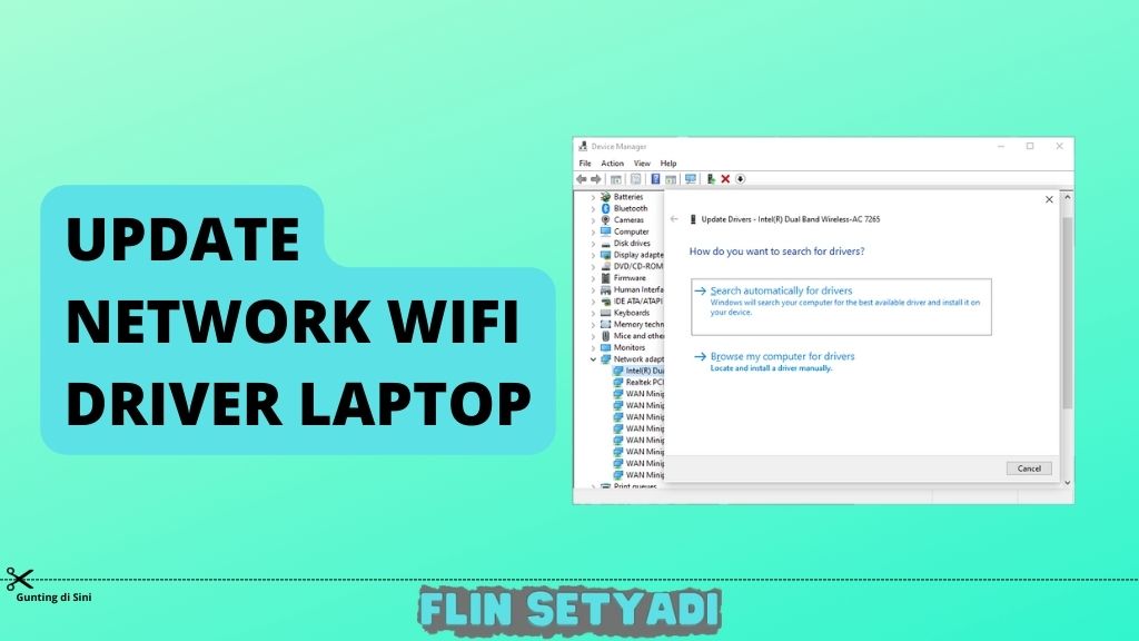 Update Network WiFi Driver Laptop