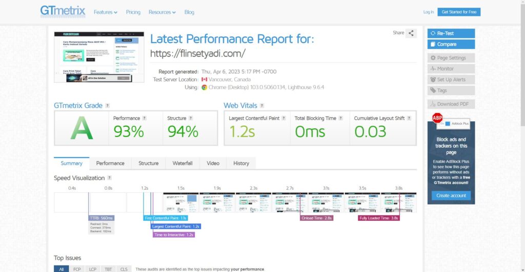 Optimasi performa WordPress Performance Optimazion