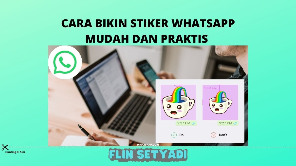 Cara Bikin Stiker WhatsApp Mudah dan Praktis