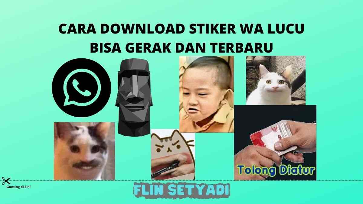 Cara Download Stiker WA Lucu Bisa Gerak Terbaru